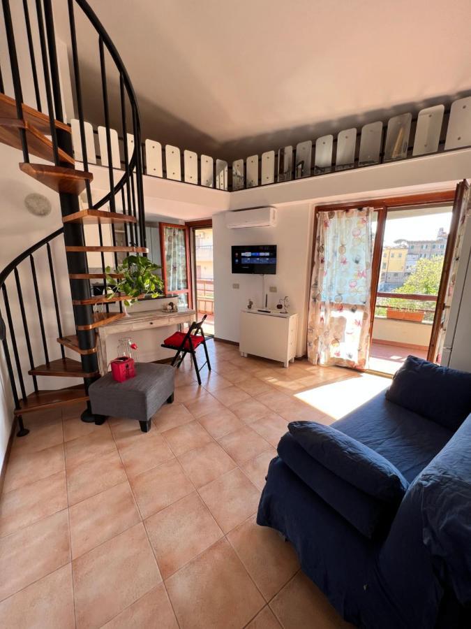 Ferienwohnung Mansardina A Pochi Passi Da Roma Morlupo Exterior foto