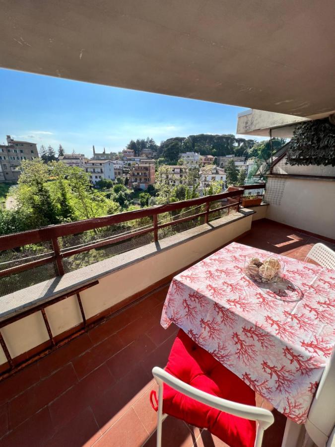 Ferienwohnung Mansardina A Pochi Passi Da Roma Morlupo Exterior foto